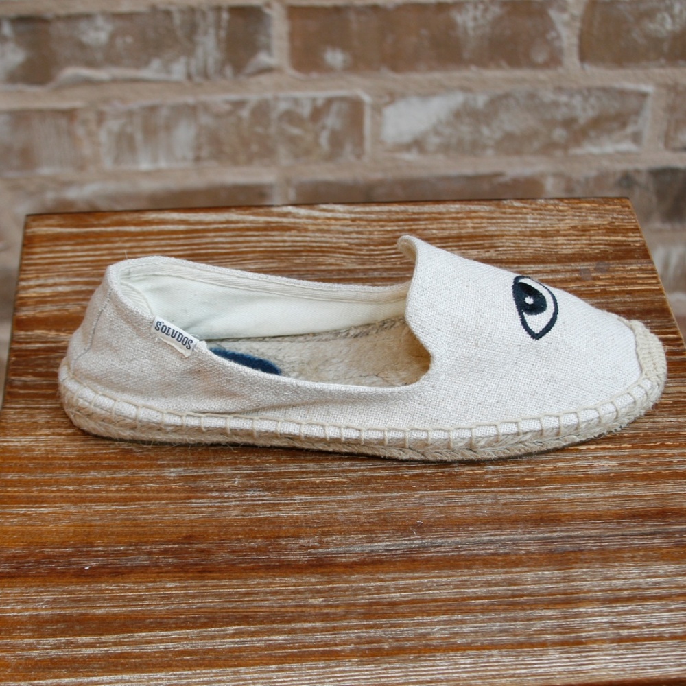 SOLD Soludos Jason Polan Wink Espadrilles Fits 6 - Picture 7 of 8